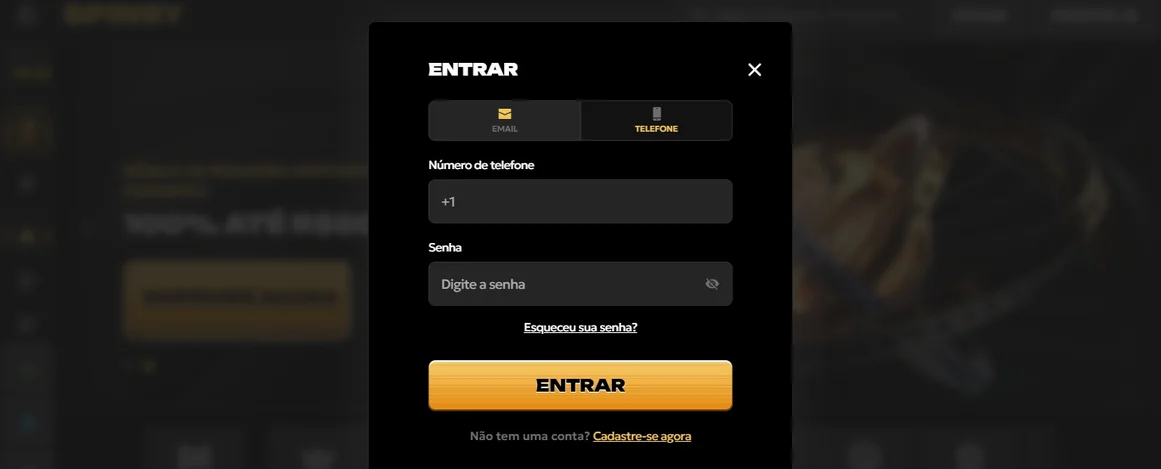 Acesse login por telefone.